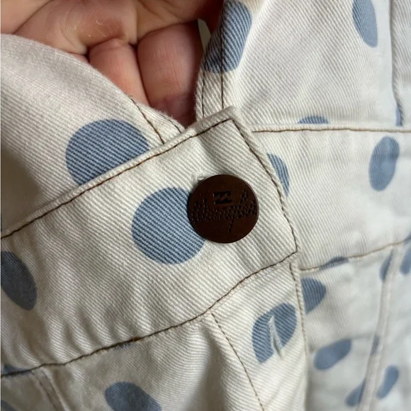 Billabong White and Blue Ruched Sundress - Picture 2 of 6